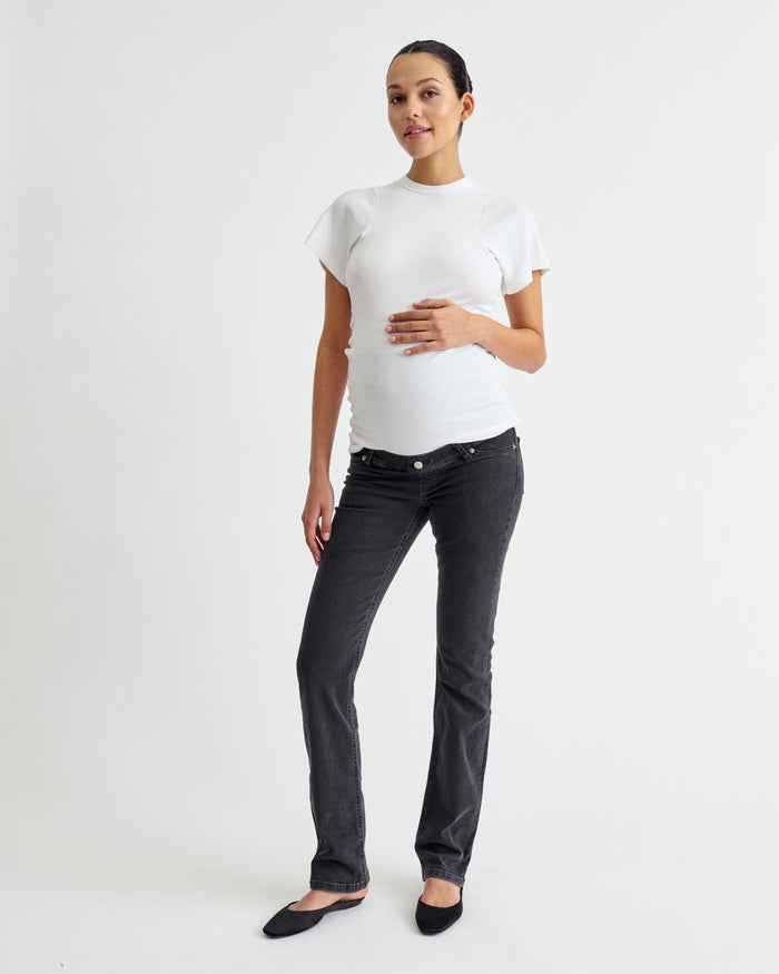 01 Straight Fit - Faded Black - Ilouity