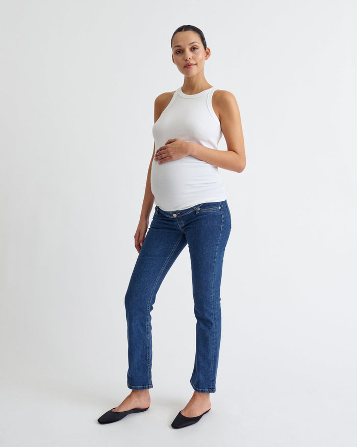 01 Straight Fit - Washed Blue - Ilouity