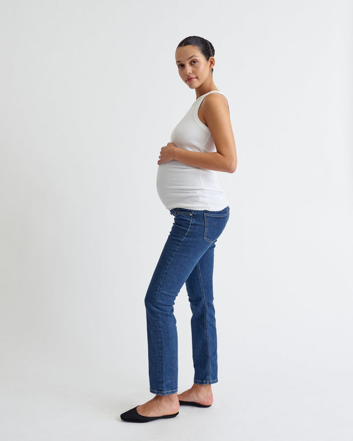 01 Straight Fit - Washed Blue - Ilouity