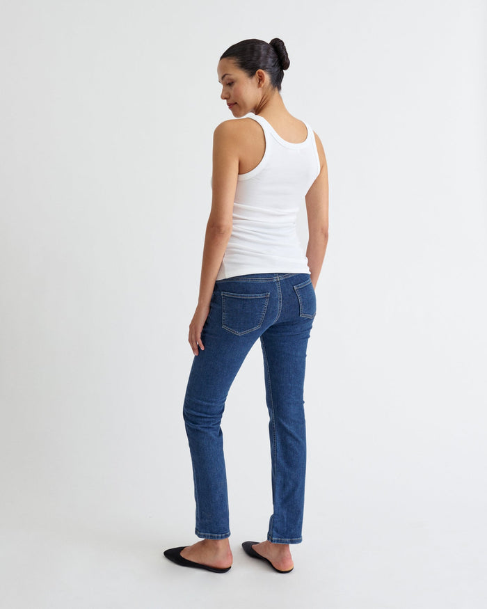 01 Straight Fit - Washed Blue - Ilouity