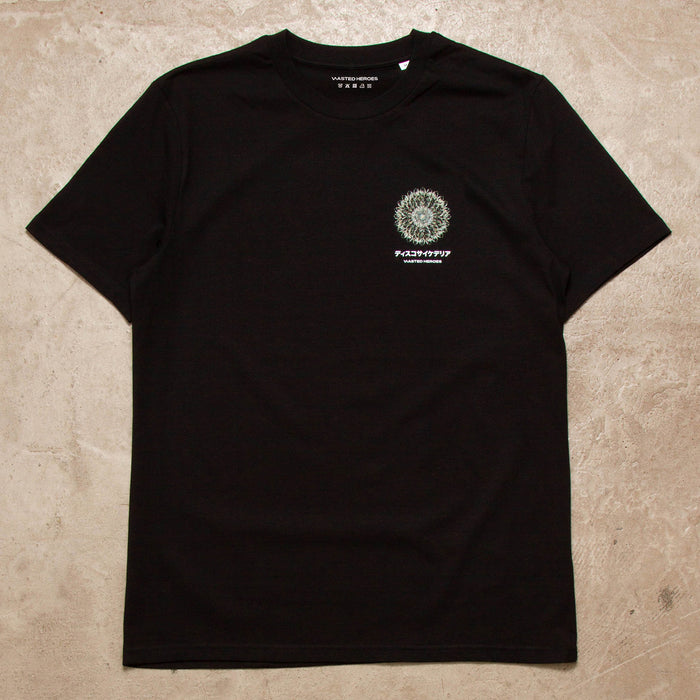 052 Orb Disco Psychedelia Back Print - Tshirt - Black
