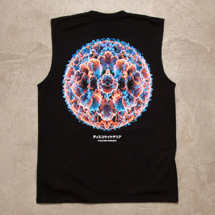 053 Disco Psychedelia - Tank Tshirt - Black