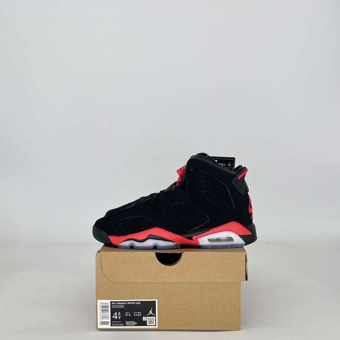 AIR JORDAN 6 INFRARED SALESMAN IQ1275-001 SIZE 4.5/6W GS