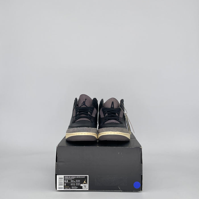 AIR JORDAN 3 A MA MANIERE WHILE YOU WERE SLEEPING FZ4811-001 SIZE 5/6.5W GS