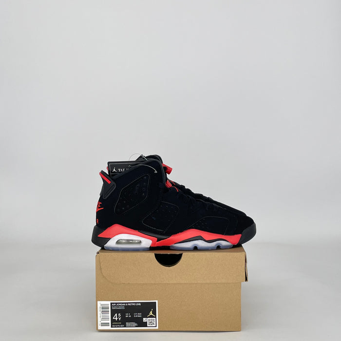 AIR JORDAN 6 INFRARED SALESMAN IQ1275-001 SIZE 4.5/6W GS