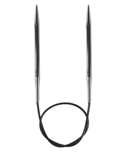 16 Inch Knitter's Pride Nova Cubics Platina Circular Needle-Needles-Knitter's Pride-US 06, 4.0 mm-Alpaca Direct