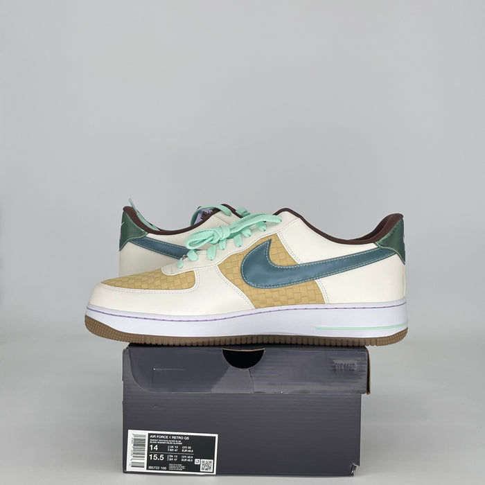 NIKE AIR FORCE 1 LOW EASTER BASKET IB5722-100 SIZE 14/15.5W