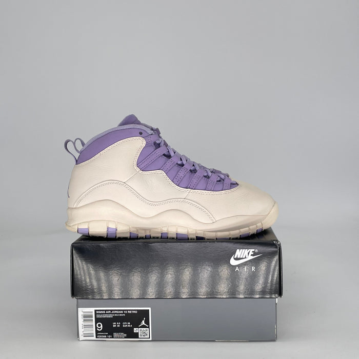 AIR JORDAN 10 HYDRANGEAS IQ0388-101 SIZE 7.5/9W MENS