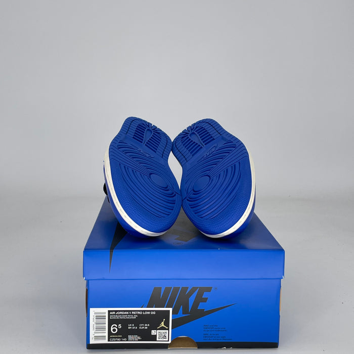 AIR JORDAN 1 LOW GAME ROYAL CZ0790-140 SIZE 6.5/8W