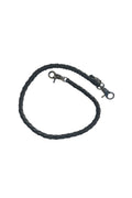 24" Braided Leather Chain: Features:

Length: 24"
Braided Black Genuine Leather
Handmade From Genuine Leather
