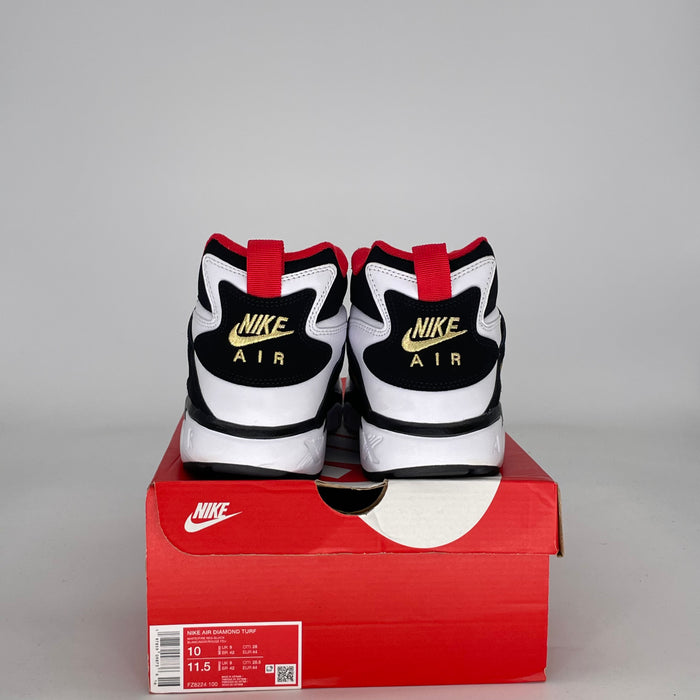 NIKE AIR DIAMOND TURF 49ERS (2025) FZ8224-100 SIZE 10/11.5W