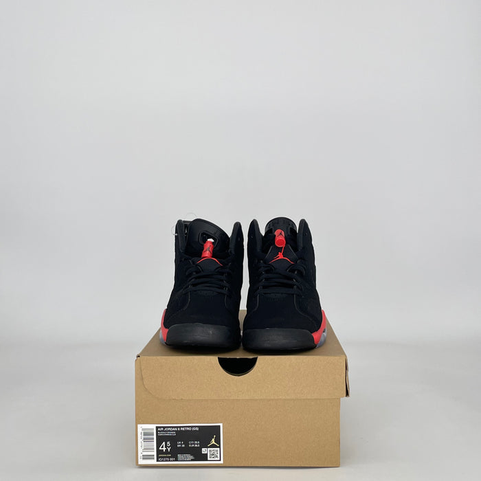 AIR JORDAN 6 INFRARED SALESMAN IQ1275-001 SIZE 4.5/6W GS