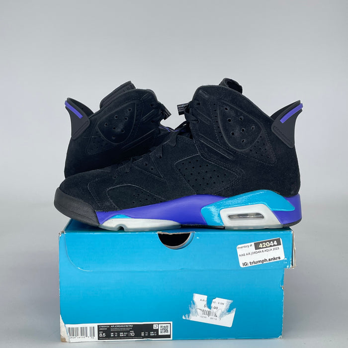 AIR JORDAN 6 AQUA CT8529-004 SIZE 8.5/10W