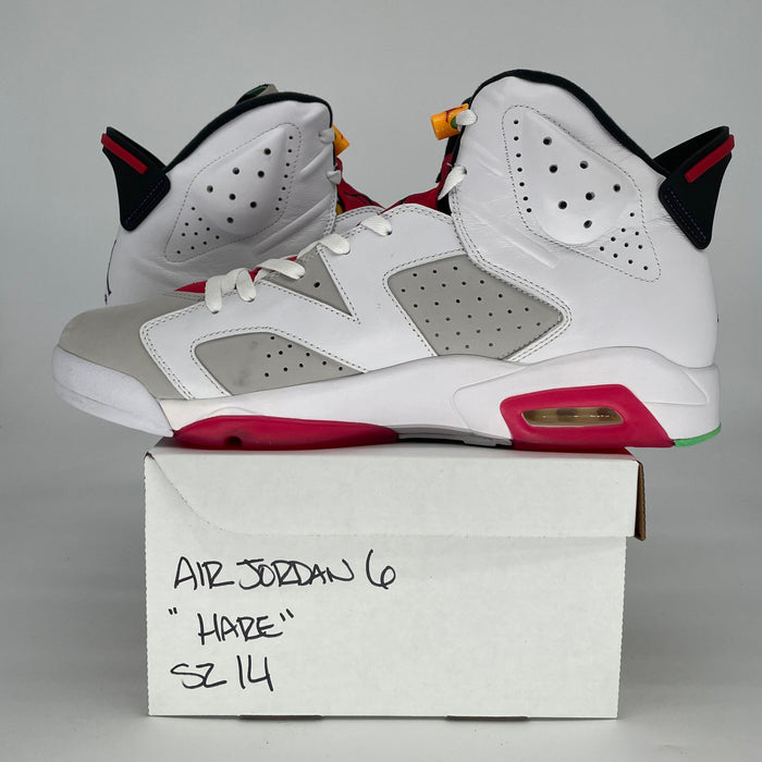 AIR JORDAN 6 HARE CT8529-062 SIZE 14/15.5W