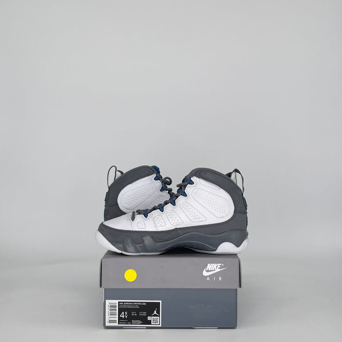 AIR JORDAN 9 FLINT GREY FRENCH BLUE HV4574-100 SIZE 4.5/6W GS