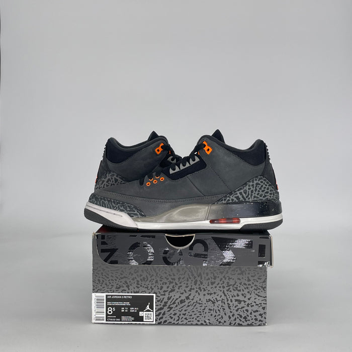 AIR JORDAN 3 FEAR PACK (2023) CT8532-080 SIZE 8.5/10W