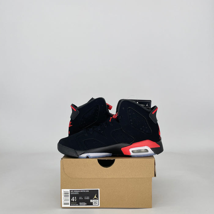 AIR JORDAN 6 INFRARED SALESMAN IQ1275-001 SIZE 4.5/6W GS