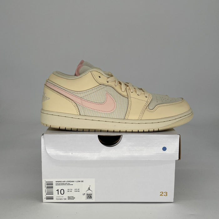 AIR JORDAN 1 LOW SEERSUCKER W FQ1925-100 SIZE 8.5/10W