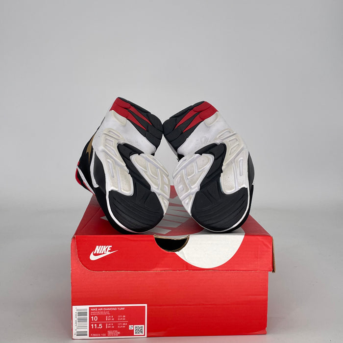 NIKE AIR DIAMOND TURF 49ERS (2025) FZ8224-100 SIZE 10/11.5W