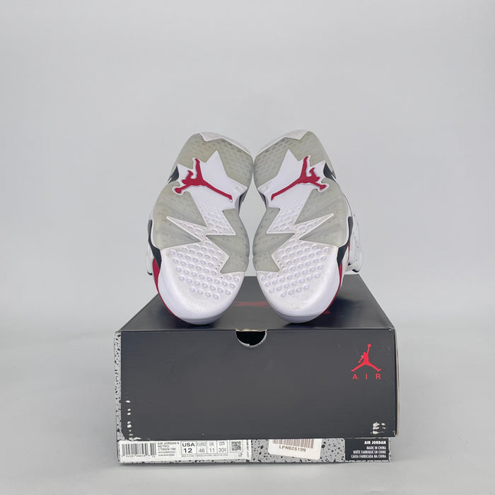 AIR JORDAN 6 CARMINE (2021) CT8529-106 SIZE 12/13.5W