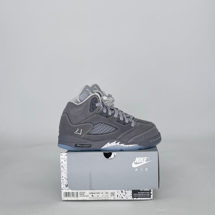 AIR JORDAN 5 WOLF GREY 440888-002 SIZE 4/5.5W GS