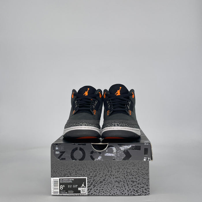 AIR JORDAN 3 FEAR PACK (2023) CT8532-080 SIZE 8.5/10W