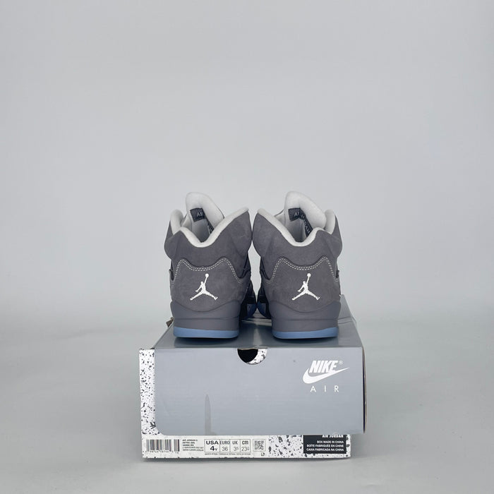 AIR JORDAN 5 WOLF GREY 440888-002 SIZE 4/5.5W GS