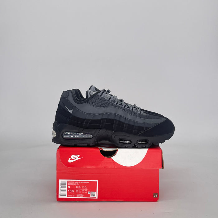 NIKE AIR MAX 95 BIG BUBBLE BLACK LIME BLAST ANTHRACITE IQ0285-010 SIZE 9/10.5W