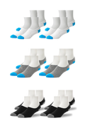The Classics | Front view of Everyday No Show Socks in The Classics