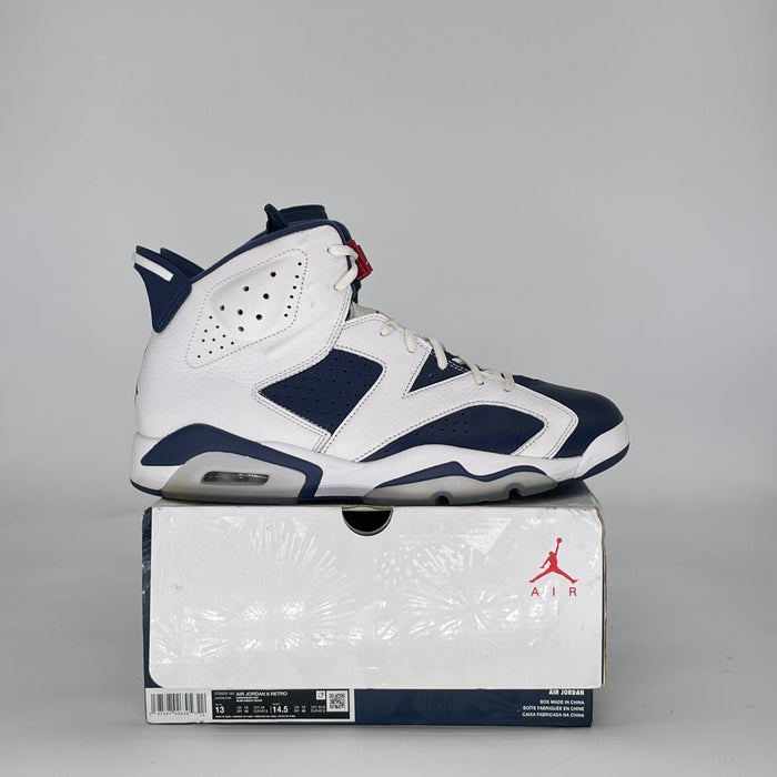 AIR JORDAN 6 OLYMPIC (2024) CT8529-164 SIZE 13/14.5W