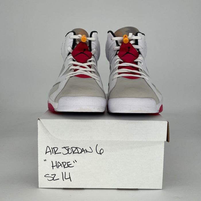 AIR JORDAN 6 HARE CT8529-062 SIZE 14/15.5W