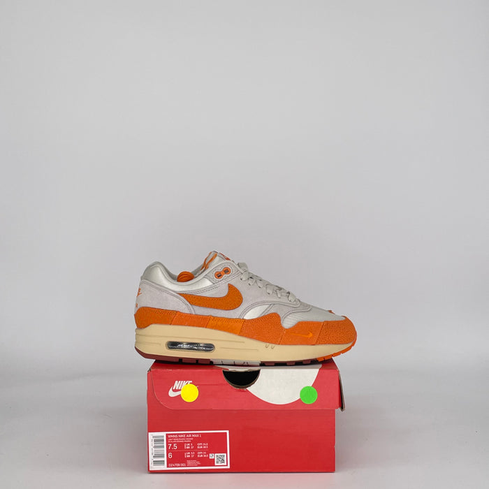 NIKE AIR MAX 1 MASTER MAGMA ORANGE DZ4709-001 SIZE 6/7.5W GS