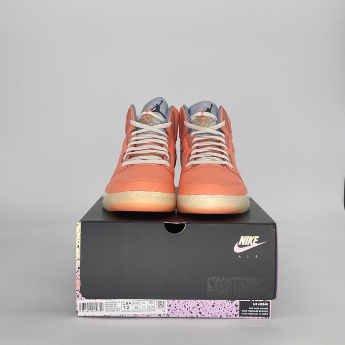 AIR JORDAN 5 DJ KHALED WE THE BEST CRIMSON BLISS DV4982-641 SIZE 12/13.5W