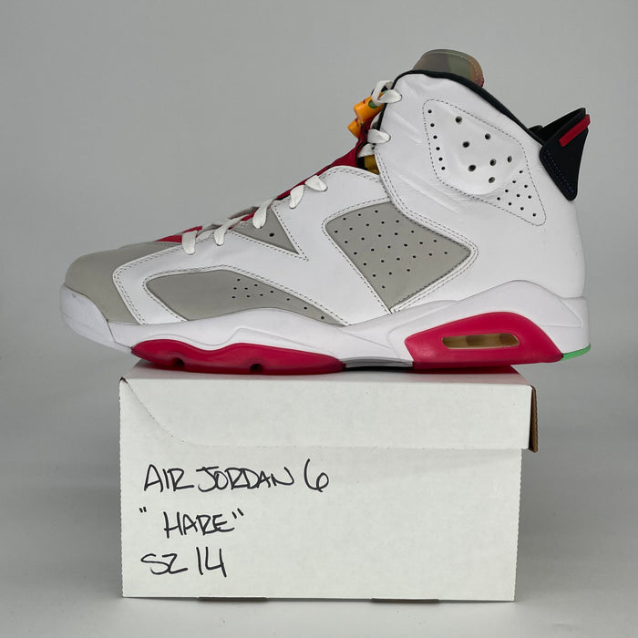 AIR JORDAN 6 HARE CT8529-062 SIZE 14/15.5W