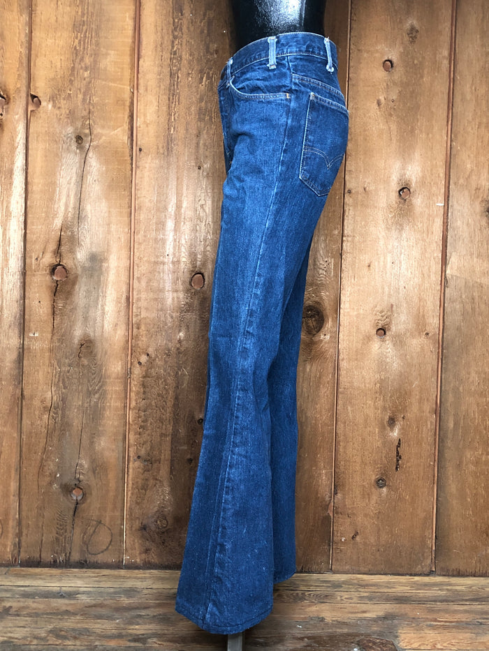 70s Levis Orange Tab Bell Jeans         w32x36