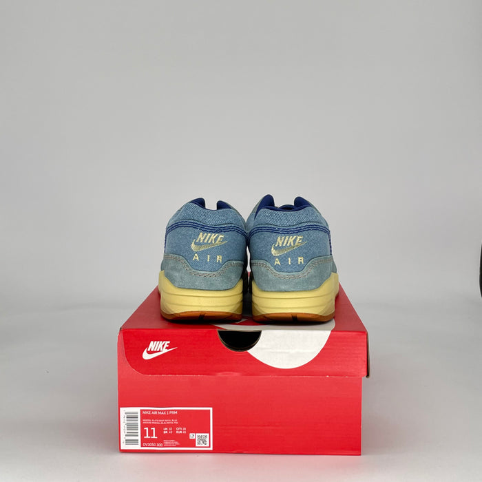 NIKE AIR MAX 1 PRM DIRTY DENIM DV3050-300 SIZE 11/12.5W
