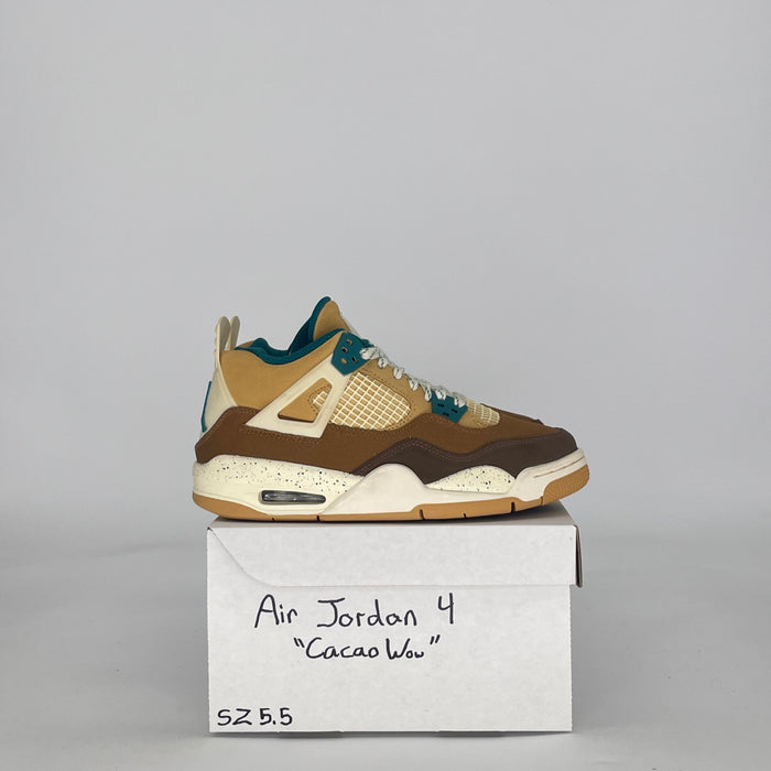 AIR JORDAN 4 CACAO WOW FB2214-200 SIZE 5.5/7W GS