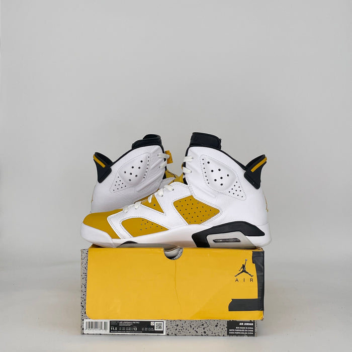AIR JORDAN 6 YELLOW OCHRE CT8529-170 SIZE 11.5/13W