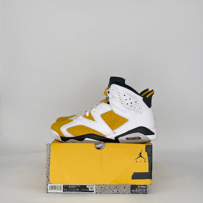 AIR JORDAN 6 YELLOW OCHRE CT8529-170 SIZE 11.5/13W