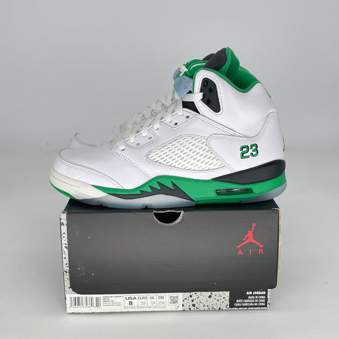 AIR JORDAN 5 LUCKY GREEN W DD9336-103 SIZE 6.5/8W