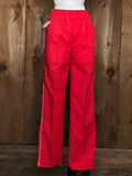 80s Miss USA JCP NOS Red Joggers       S