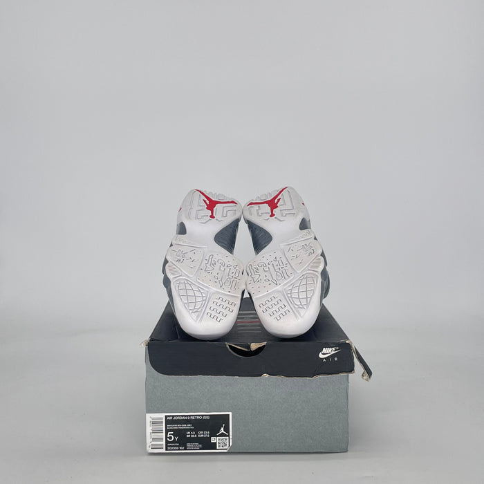 AIR JORDAN 9 FIRE RED 302359-162 SIZE 5/6.5W GS