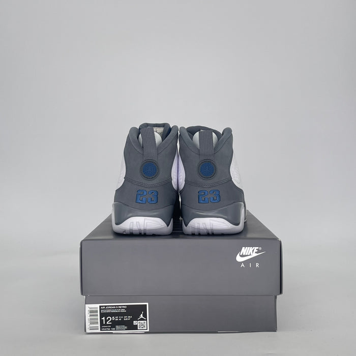 AIR JORDAN 9 FLINT GREY FRENCH BLUE HV4794-100 SIZE 12.5/14W