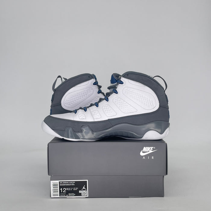 AIR JORDAN 9 FLINT GREY FRENCH BLUE HV4794-100 SIZE 12.5/14W