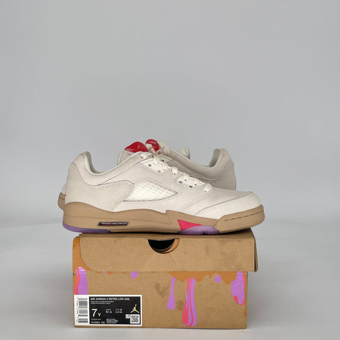 AIR JORDAN 5 PEANUT BUTTER & JELLY HJ5994-106 SIZE 7/8.5W