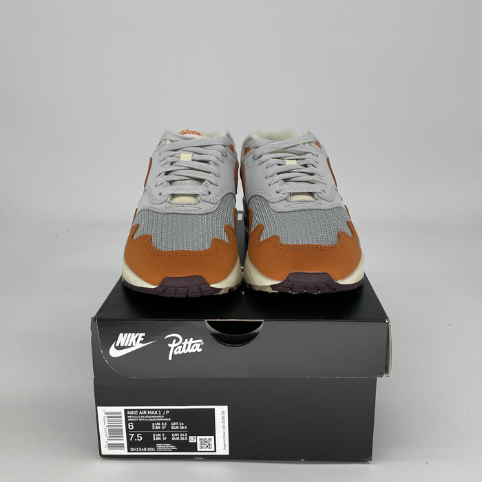 NIKE AIR MAX 1 PATTA WAVES MONARCH SIZE 6/7.5W DH1348-001