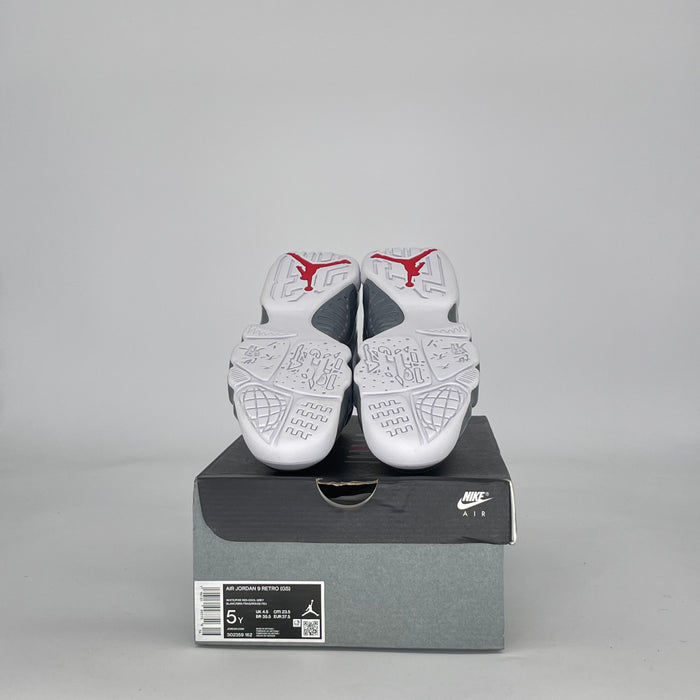 AIR JORDAN 9 FIRE RED 302359-162 SIZE 5/6.5W GS