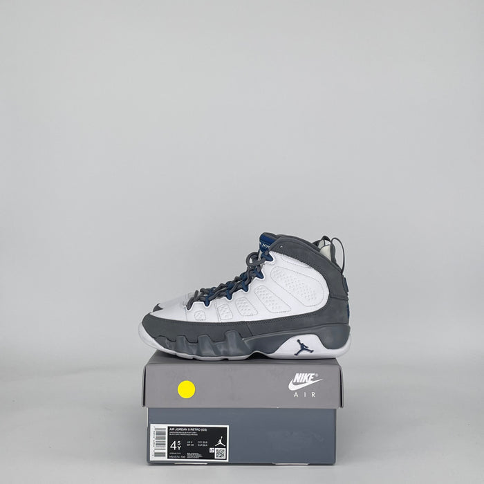 AIR JORDAN 9 FLINT GREY FRENCH BLUE HV4574-100 SIZE 4.5/6W GS