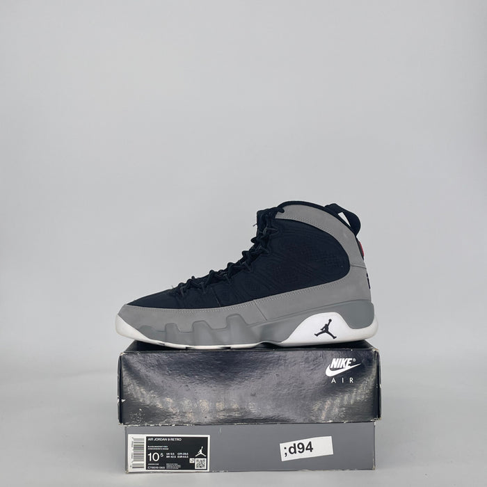AIR JORDAN 9 PARTICLE GREY CT8019-060 SIZE 10.5/12W