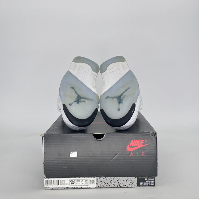 AIR JORDAN 5 WHITE METALLIC HQ7978-103 SIZE 10.5/12W